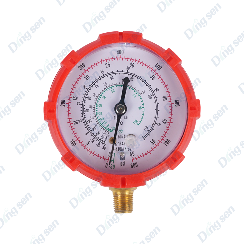 Airconditioner fluor laadmanometer