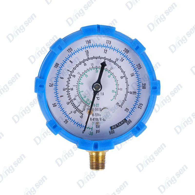 Airconditioner fluor laadmanometer