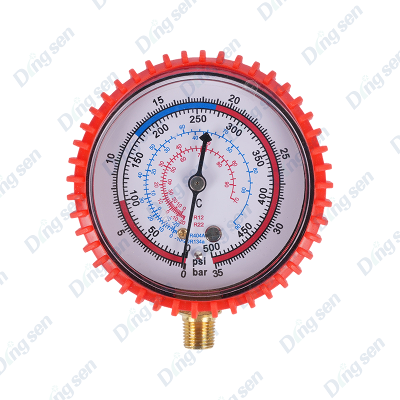 Airconditioner fluor laadmanometer