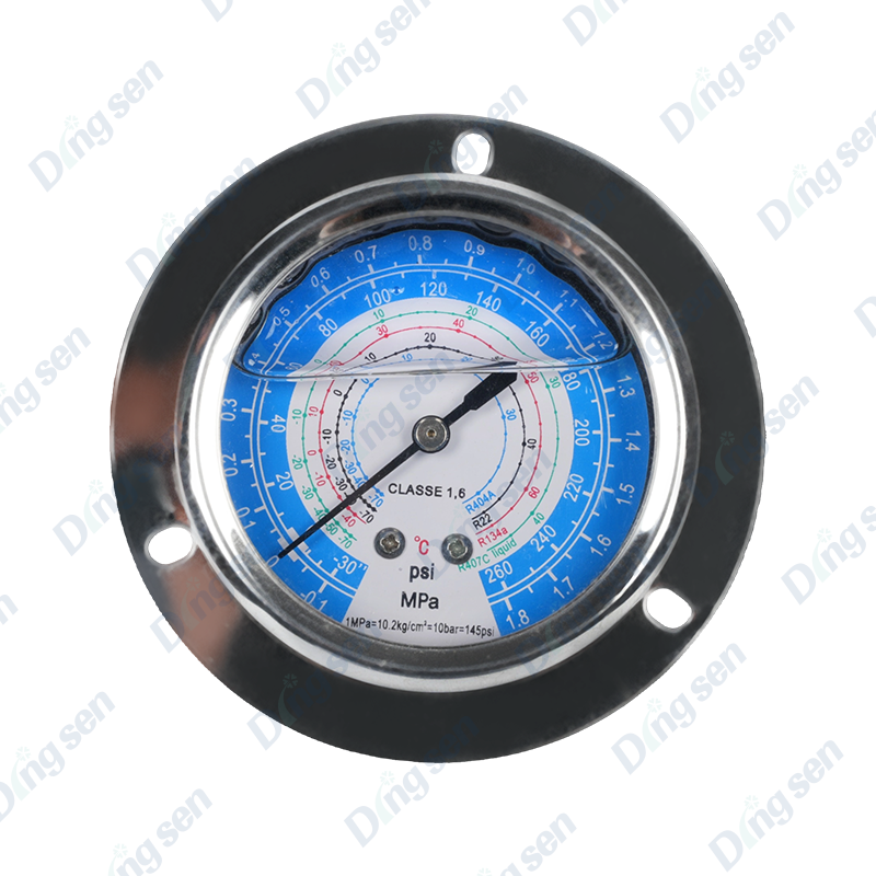 Met olie gevulde manometer