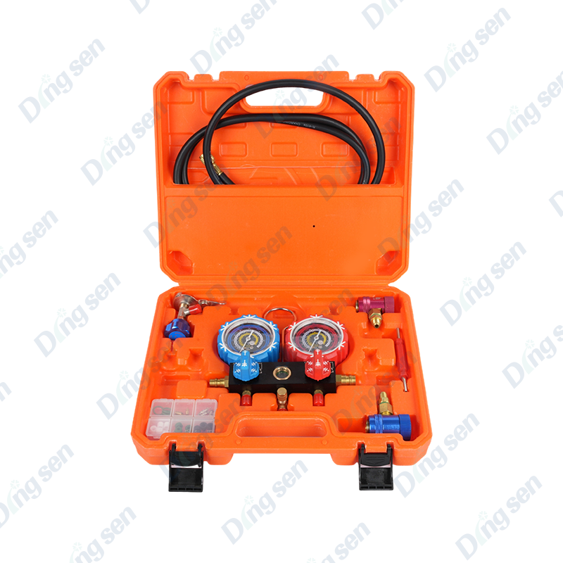 Fluor-oplaadmeter voor auto-airconditioning