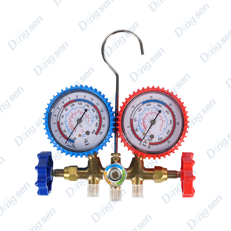 Fluor-oplaadmeter voor auto-airconditioning