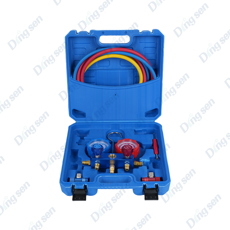 Fluor-oplaadmeter voor auto-airconditioning