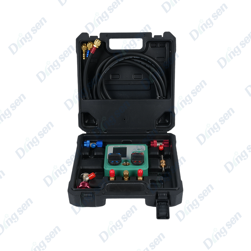 Fluor-oplaadmeter voor auto-airconditioning