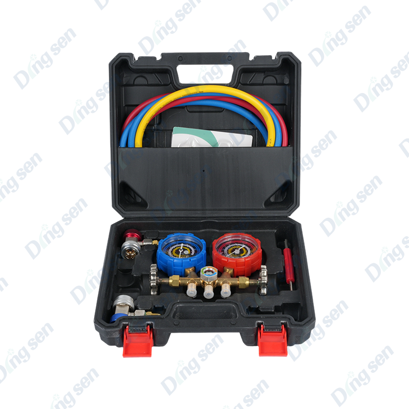 Fluor-oplaadmeter voor auto-airconditioning