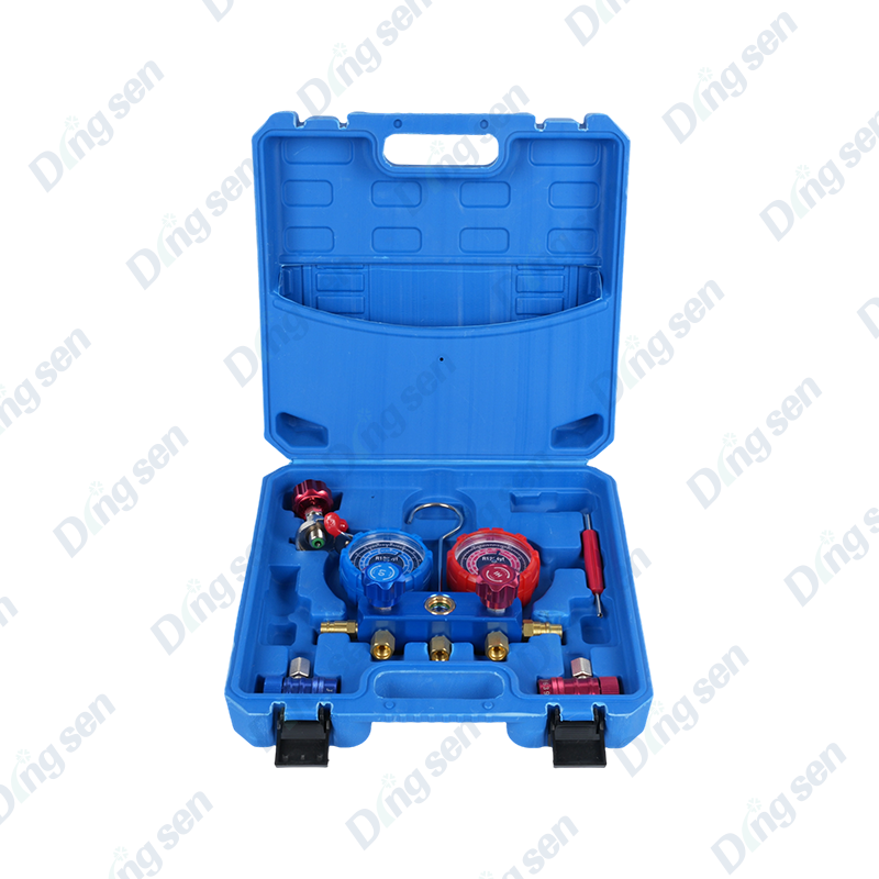 Fluor-oplaadmeter voor auto-airconditioning